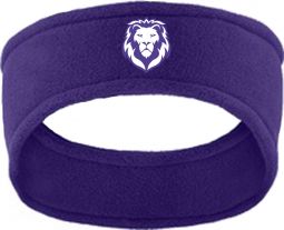 Stretch Fleece Headband, Purple